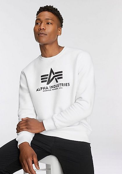 Alpha Industries Sweatshirt Basic Sweater Baumwollmischung, regular fit günstig online kaufen