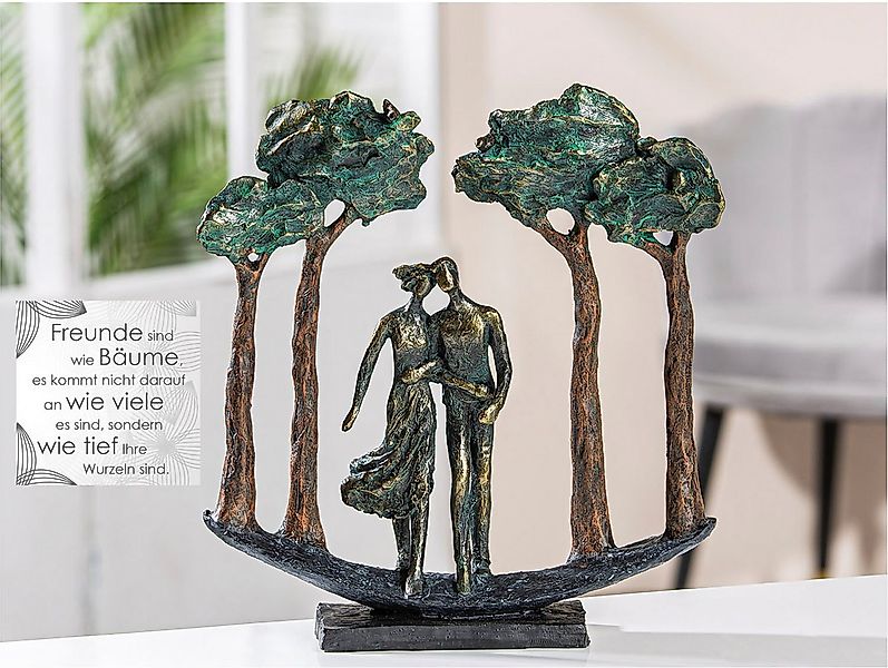 Casablanca by Gilde Dekofigur Skulptur "Under Trees" (1 St) günstig online kaufen