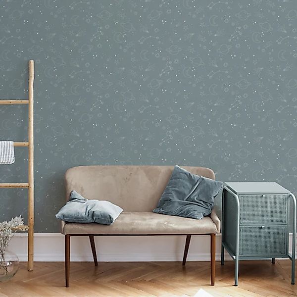 Superfresco Easy Vliestapete »Kosmos & Universum« Motiv glatt Design Tapete günstig online kaufen