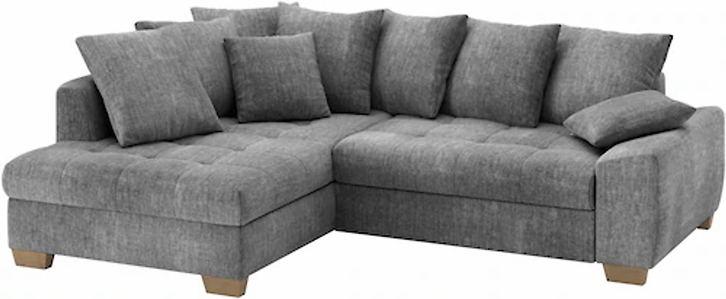 Mr. Couch Ecksofa »Nikita II, L-Form«, Wahlweise mit Bettfunktion, Bettkast günstig online kaufen