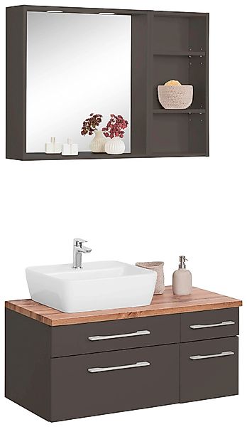 welltime Badmöbel-Set "Davos" 3 Stk. tlg. günstig online kaufen