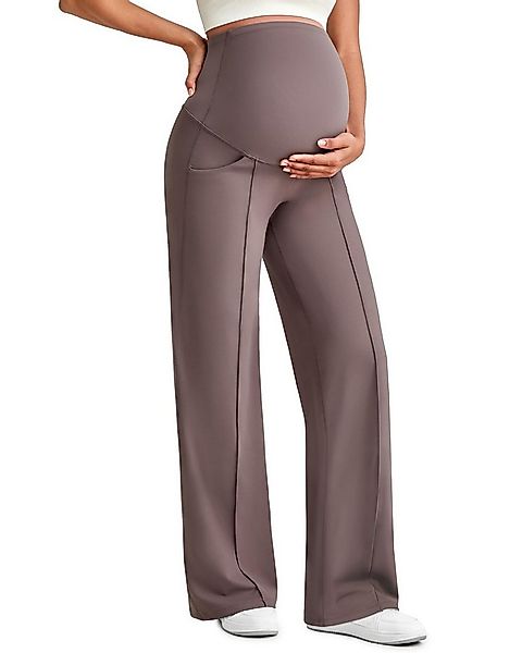 G4Free Umstandshose G4Free Damen Breites Bein Entspannende Yogahose Bauch-P günstig online kaufen