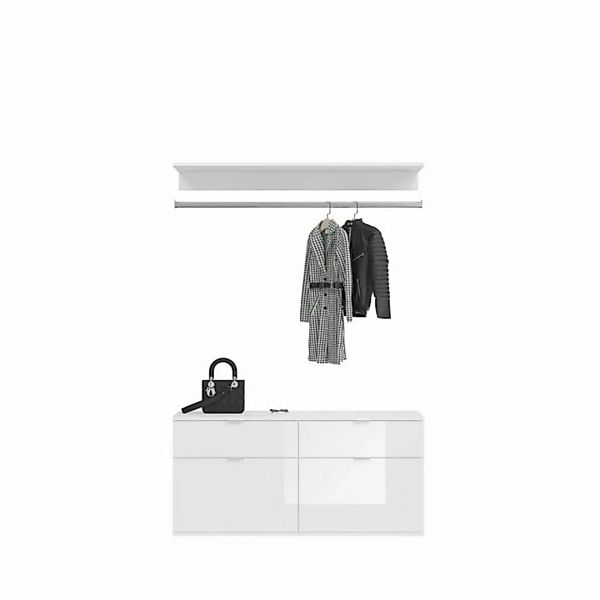 ebuy24 Kleiderschrank ProjektX Garderobenaufstellung 2 Türen, 2 Schublad günstig online kaufen