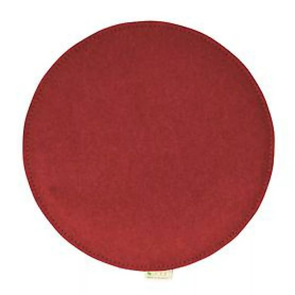 Sitzkissen D 39cm, rot günstig online kaufen