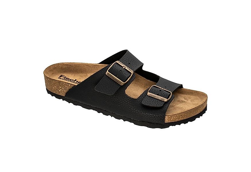 Fischer-Markenschuh Tobi Pantolette aus Vegano (Lederimitat), Lederfußbett, günstig online kaufen