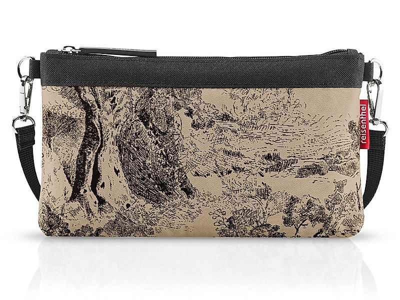 REISENTHEL® Umhängetasche mini pouch jacquard brown günstig online kaufen