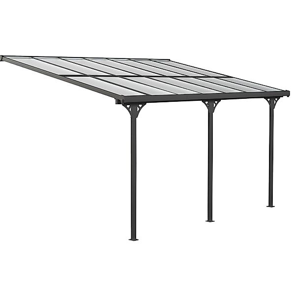 WESTMANN Terrassendach "Bruce", Rahmen aus pulverbeschichtetem Aluminium, s günstig online kaufen