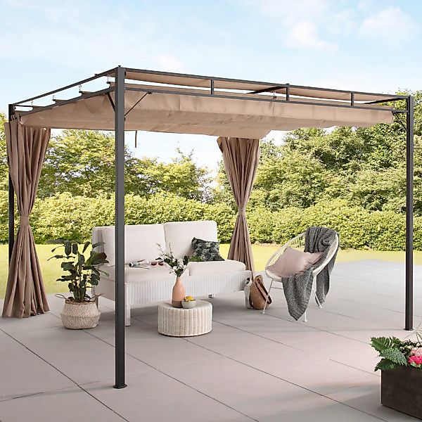 KONIFERA Pavillon "Milos", (Set), BxT: 300x300 cm günstig online kaufen