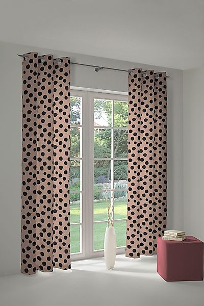 Adam Vorhang Dots, Ösen (1 St), günstig online kaufen