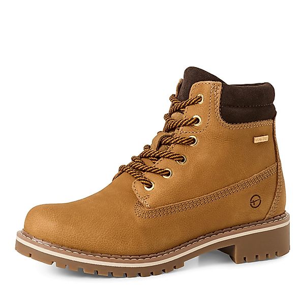 Tamaris Winterboots, Blockabsatz, Schnürstiefelette mit DUO-TEX günstig online kaufen