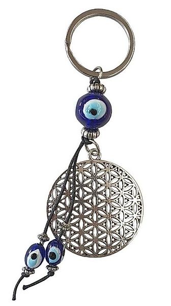 Saraswati Schlüsselanhänger Schlüsselanhänger "Blume des Lebens / Nazar" Me günstig online kaufen