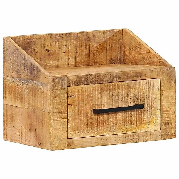 vidaXL Nachttisch Braun 40 x 30 x 30 cm Massivholz Mango 374094 günstig online kaufen