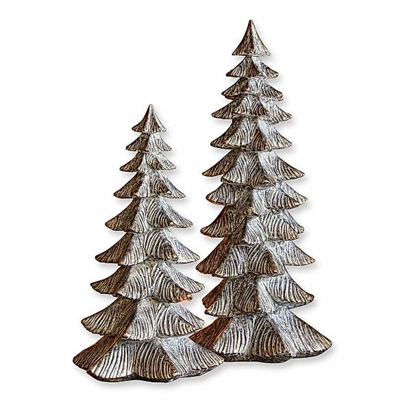 Mirabeau Weihnachtsfigur Deko-Baum 2er Set Calavi günstig online kaufen
