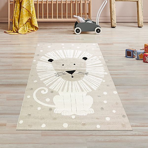 TeppichHome24 Kinderteppich Teppich Kinderzimmer Spielezimmer 3d-Effekt günstig online kaufen