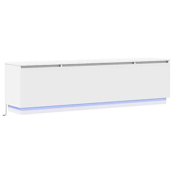 vidaXL LED-TV-Schrank Weiß 180 x 38 x 49 cm Holzwerkstoff 3376144 günstig online kaufen