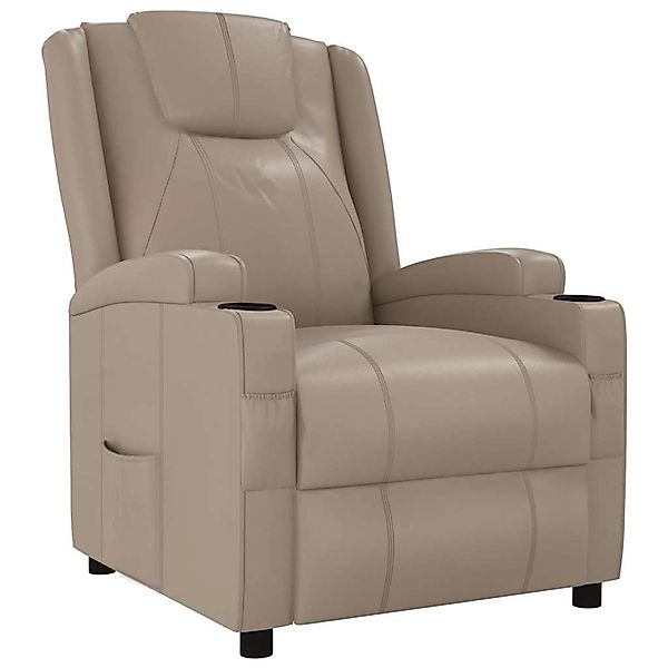 vidaXL Relaxsessel Cappuccino-Braun Kunstleder 340965 günstig online kaufen