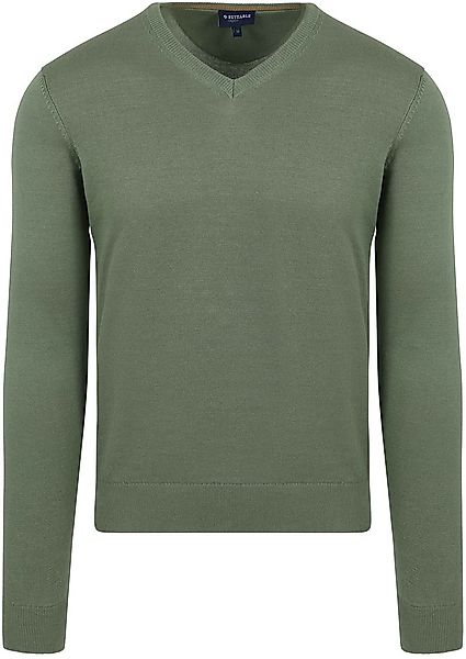 Suitable Respect Bio-Baumwolle Pullover Vinir Mid Grün - Größe XXL günstig online kaufen