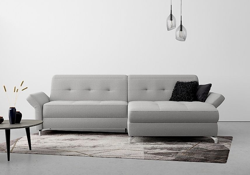 INOSIGN Ecksofa "Maredo L-Form" Federkern, wahlweise auch mit Kopfteil- und günstig online kaufen