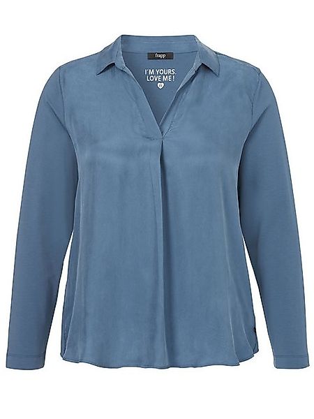 FRAPP Klassische Bluse mit leicht glänzender günstig online kaufen