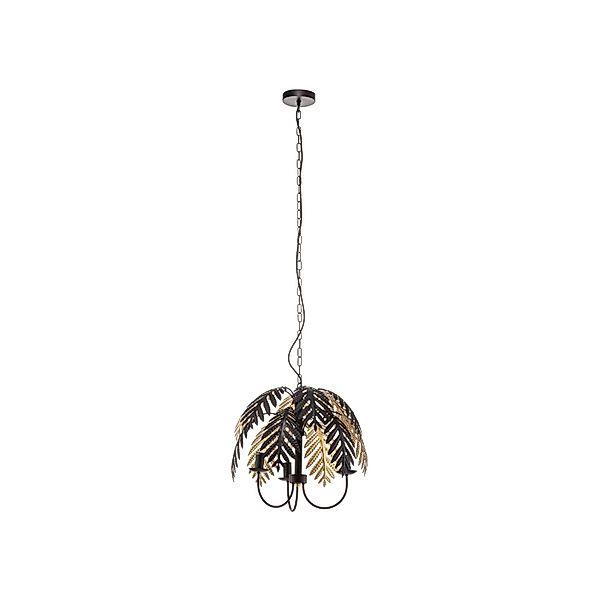 Lucande Pendelleuchte Aparas 9639649 Design Modern in Schwarz aus Metall 3- günstig online kaufen