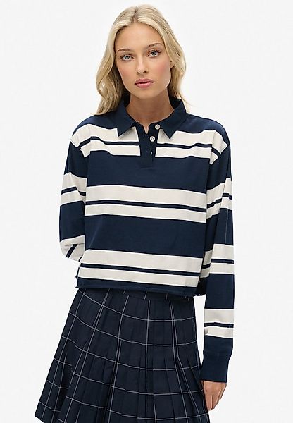 Superdry Langarm-Poloshirt ATH ESS CROPPED STRIPE RUGBY (Packung, 2-tlg) günstig online kaufen