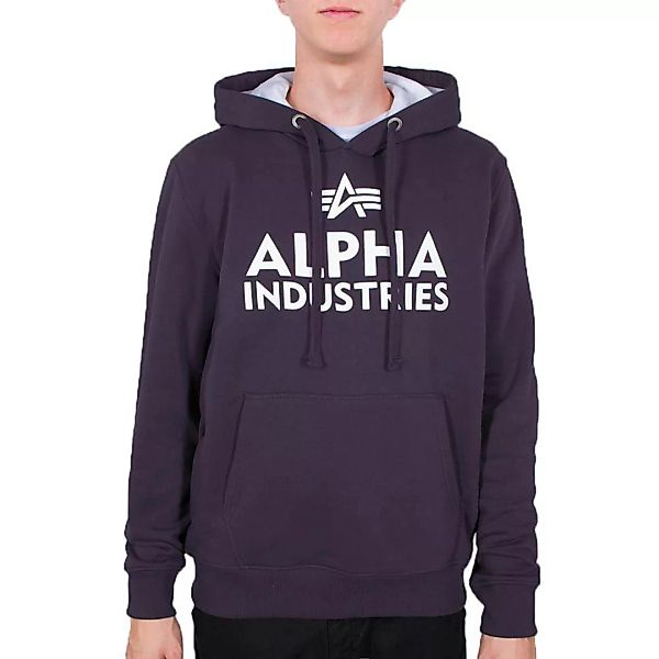 Alpha Industries Foam Print Kapuzenpullover 3XL Nightshade günstig online kaufen