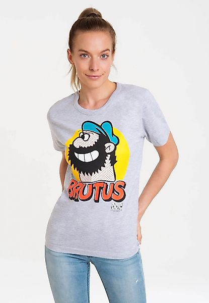 LOGOSHIRT T-Shirt "Popeye - Brutus Popart", mit lizenziertem Print günstig online kaufen