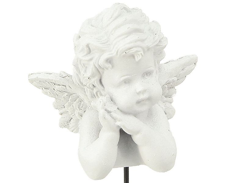 Viana Engelfigur Engel Figuren Dekostecker in Weiß als Grabschmuck und, 6 S günstig online kaufen