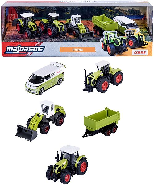 majORETTE Spielzeug-Traktor Claas Farm 5 Pieces günstig online kaufen