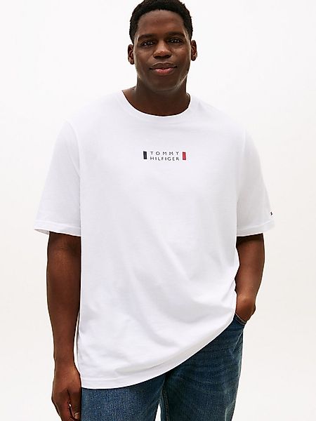 Tommy Hilfiger Big & Tall T-Shirt BT-BRAND LOVE SMALL CENTER Große Größen, günstig online kaufen