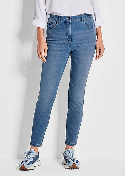 GOLDNER 7/8-Hose Kurzgröße: Slim Fit Jeans BELLA mit Dehnbund Elegante Dame günstig online kaufen