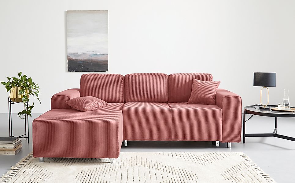 Guido Maria Kretschmer Home&Living Ecksofa »Györ«, L-Form, wahlweise mit Be günstig online kaufen