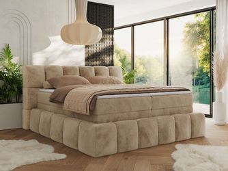 MKS MÖBEL Boxspringbett NIRA KING (Doppelbett-Set günstig online kaufen