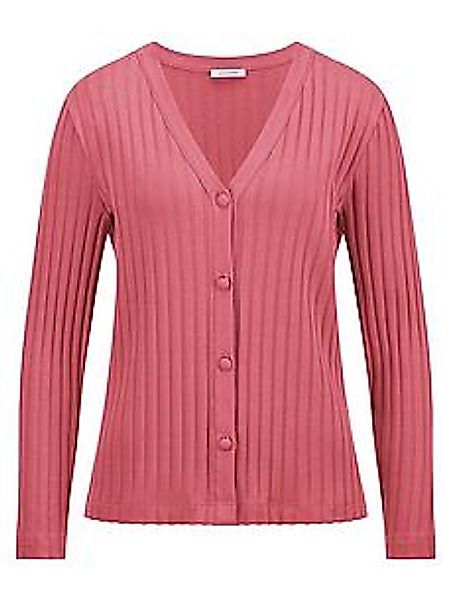 Shirtjacke V-Ausschnitt Efixelle pink günstig online kaufen