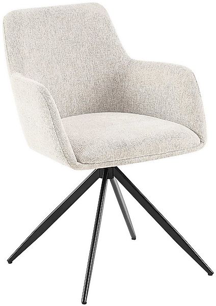 CLP Esszimmerstuhl Olema, mit Stoffbezug, schwenkbarer Polsterstuhl günstig online kaufen