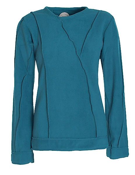 Vishes Fleecepullover Damen warmer Winterpullover Fleecepullover günstig online kaufen