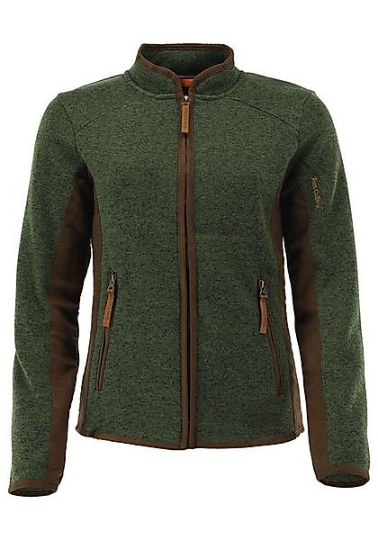 Tom Collins Strickfleecejacke Detit Fleece-Übergangsjacke mit Kontraststoff günstig online kaufen