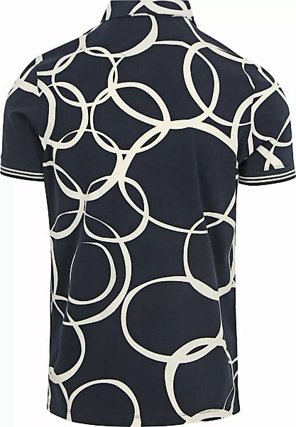 Blue Industry Jersey Poloshirt Druck Navy - Größe S günstig online kaufen