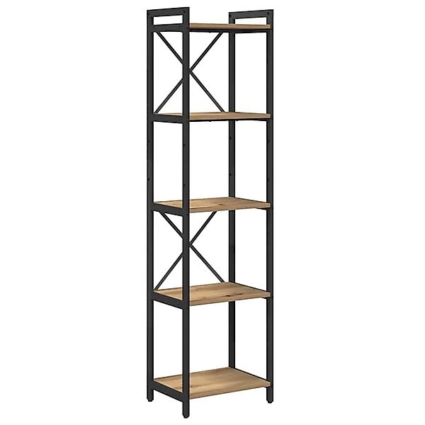 vidaXL Bücherregal Artisan-Eiche 40 x 30 x 155 cm Holzwerkstoff 868358 günstig online kaufen