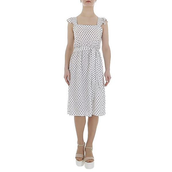 Ital-Design Sommerkleid Damen Freizeit (85941346) Rüschen günstig online kaufen