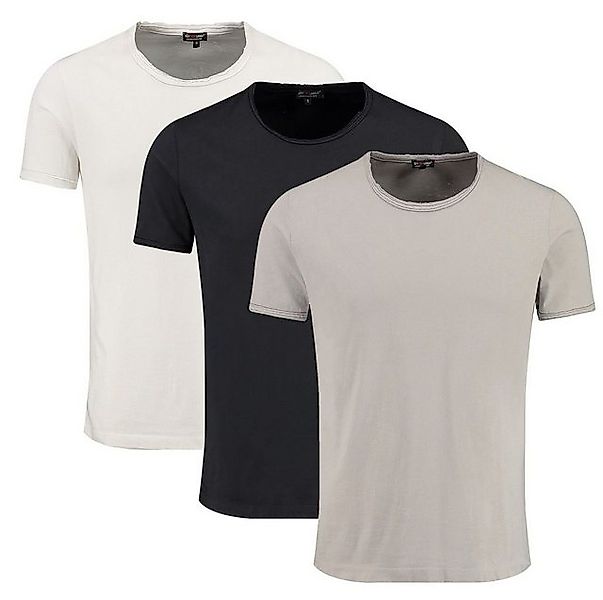 Key Largo T-Shirt Freeze vintage Look uni Basic MT00500 Rundhalsauschnitt u günstig online kaufen