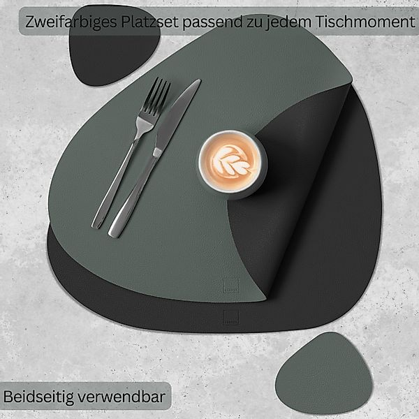 SÄNGER Platzset aus Kunstleder, (Set, 8-St., günstig online kaufen