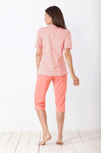 Hajo Capri-Pyjama 46241 florales Allover Print-Design günstig online kaufen