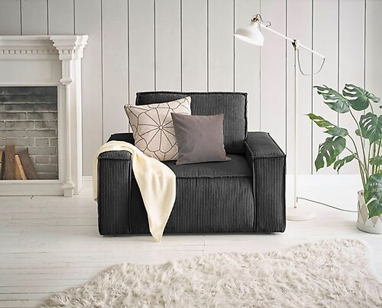 Home affaire Sessel »SHERWOOD, Love-Seat in 3 Stoffarten verfügbar« passend günstig online kaufen