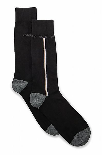 BOSS Businesssocken "2P RS Iconic CC", (2 Paar), Neuheit, Kontraststreifen günstig online kaufen