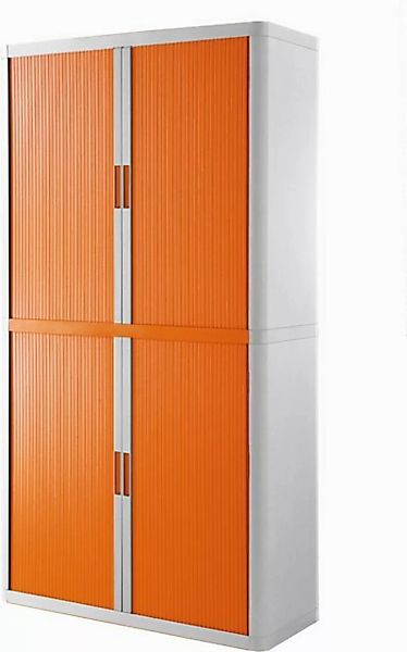 PAPERFLOW Aktenschrank Rollladenschrank easyoffice BxTxH 86x37,5x204cm weiß günstig online kaufen