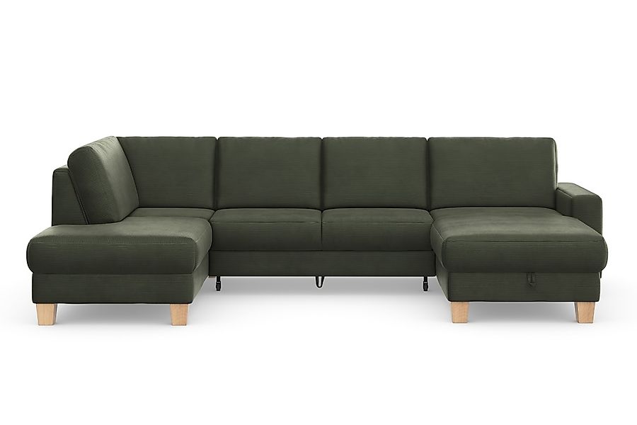 Home affaire Wohnlandschaft »Summer U-Form« mit oder ohne Bettfunktion und günstig online kaufen