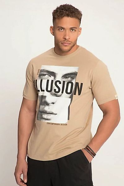 STHUGE T-Shirt STHUGE T-Shirt Halbarm Foto Print bis 8 XL günstig online kaufen