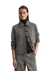 Marc O'Polo Kurzjacke Tweed-Jerseyjacke regular fit günstig online kaufen