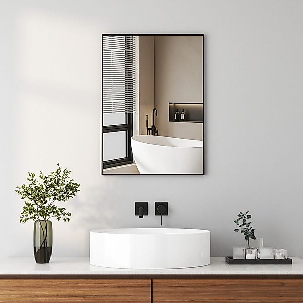 Hopibath Wandspiegel für Schlafzimmer Spiegel Eckig günstig online kaufen